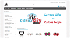 Desktop Screenshot of curiocityonline.com